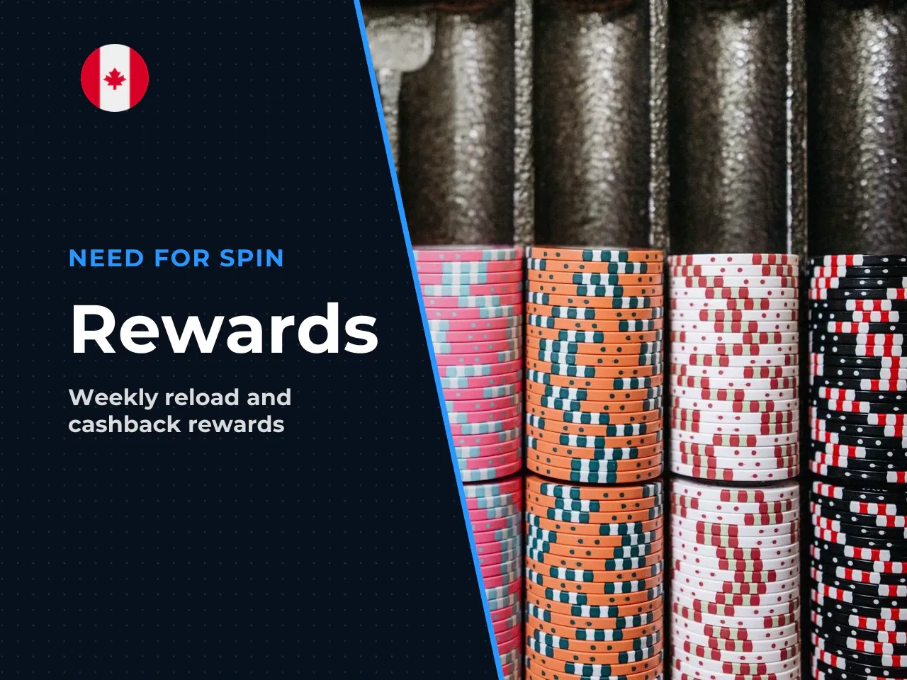 Cashback, weekly and reload bonus offers