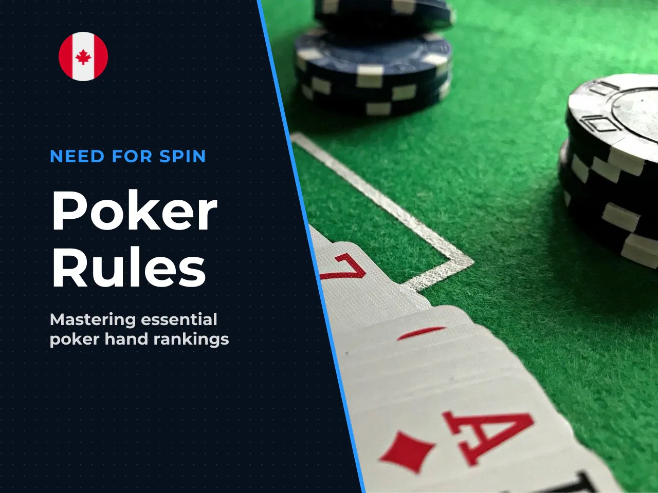 Hand rankings and card values in