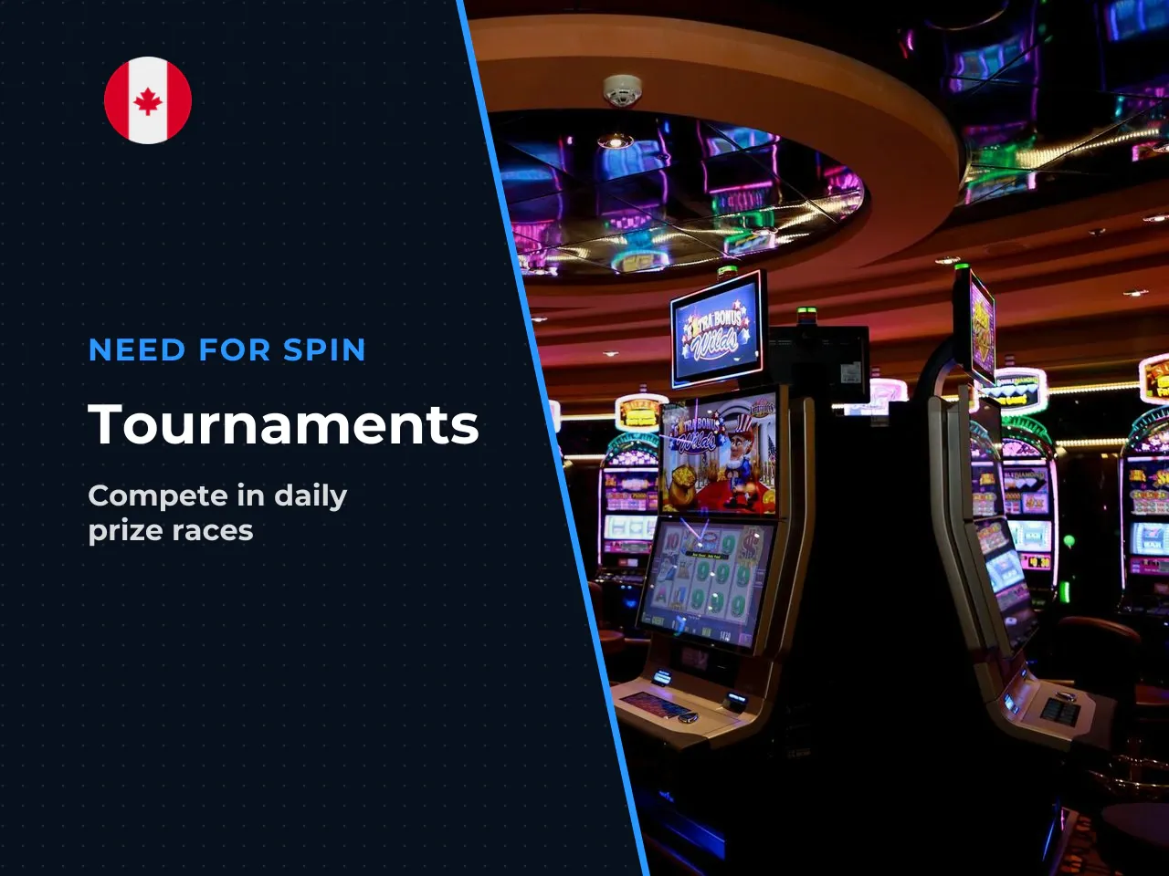 Casino tournaments and network competitions. Need