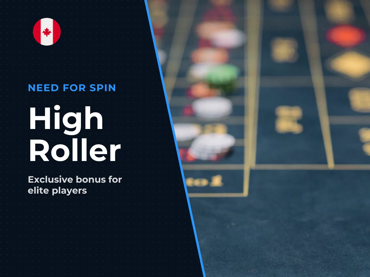 Exclusive high-roller welcome offer. For players
