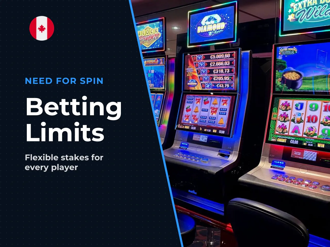 2.3 Bet range and maximum win
