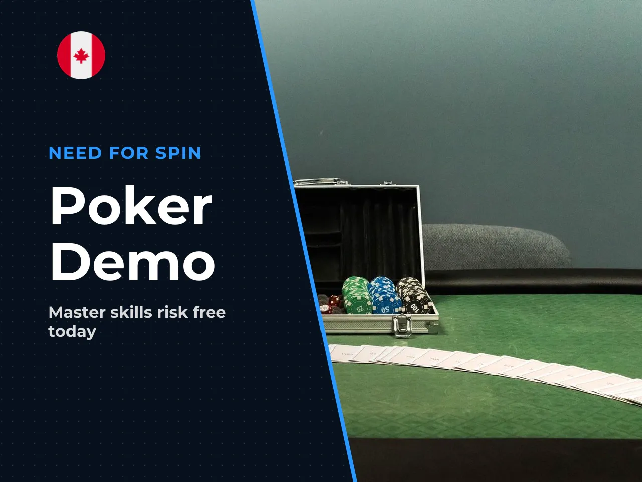 Why start with poker demo. Poker