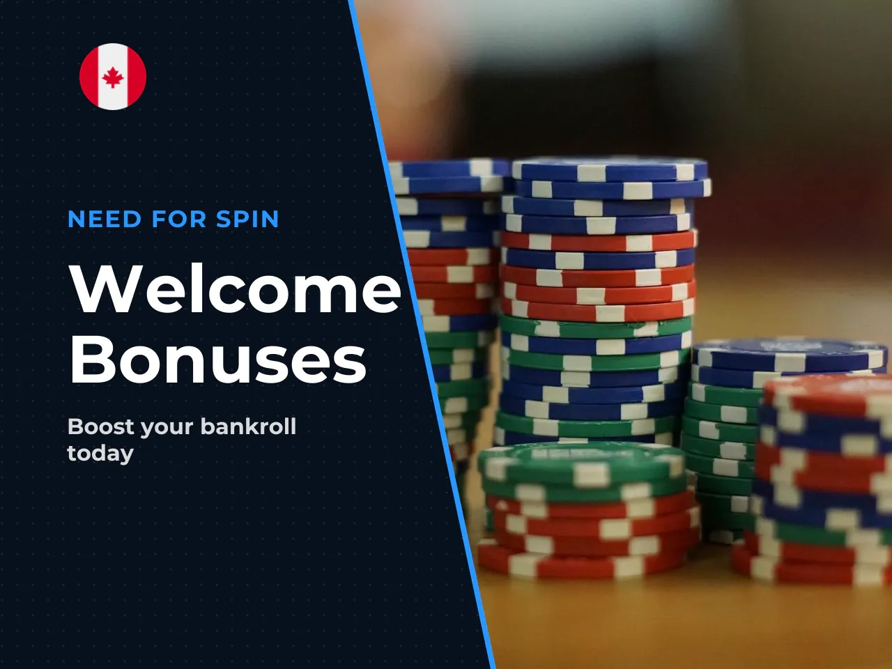 Welcome bonus, deposit bonuses and additional