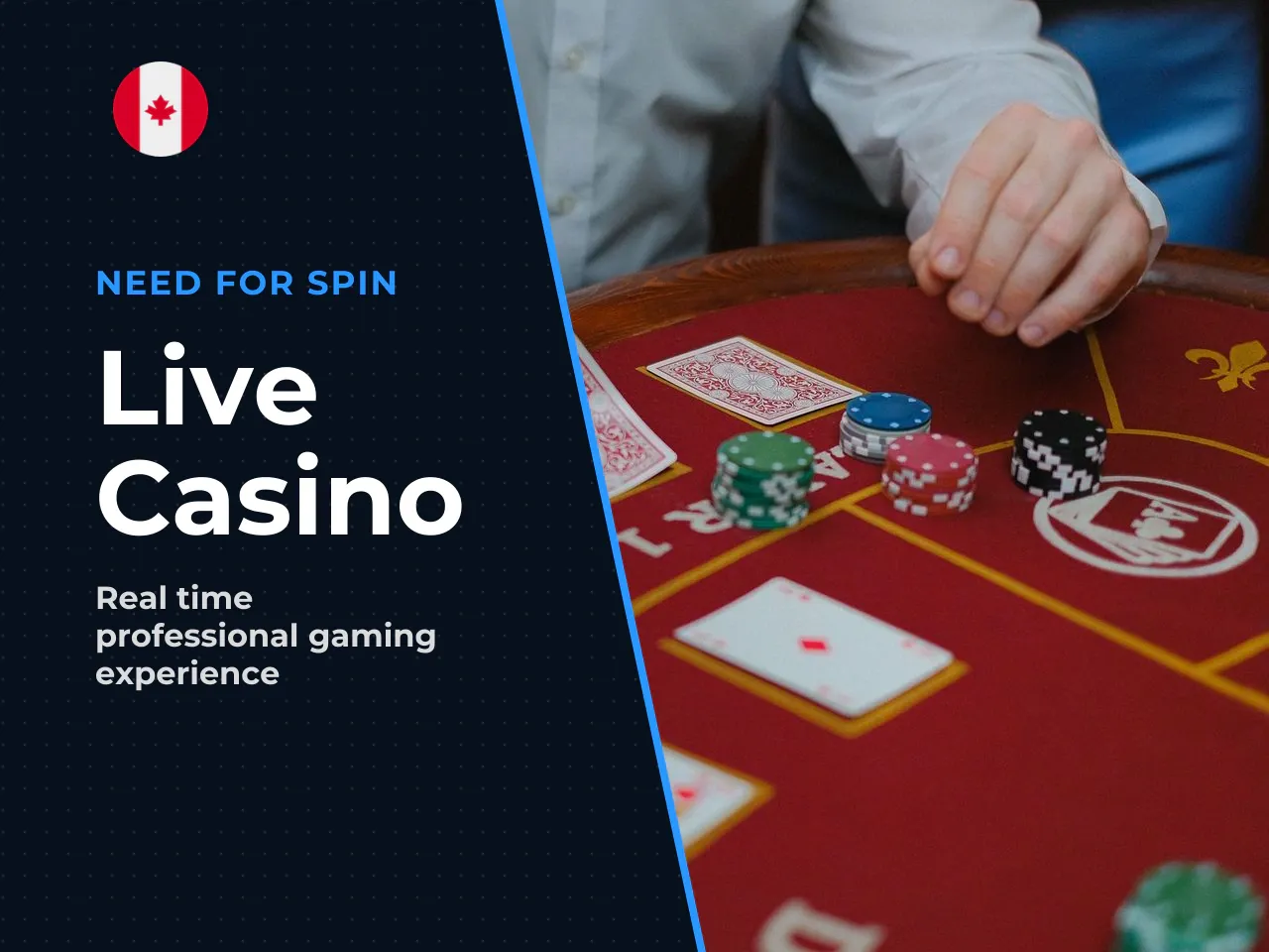 Live dealer games and table variety