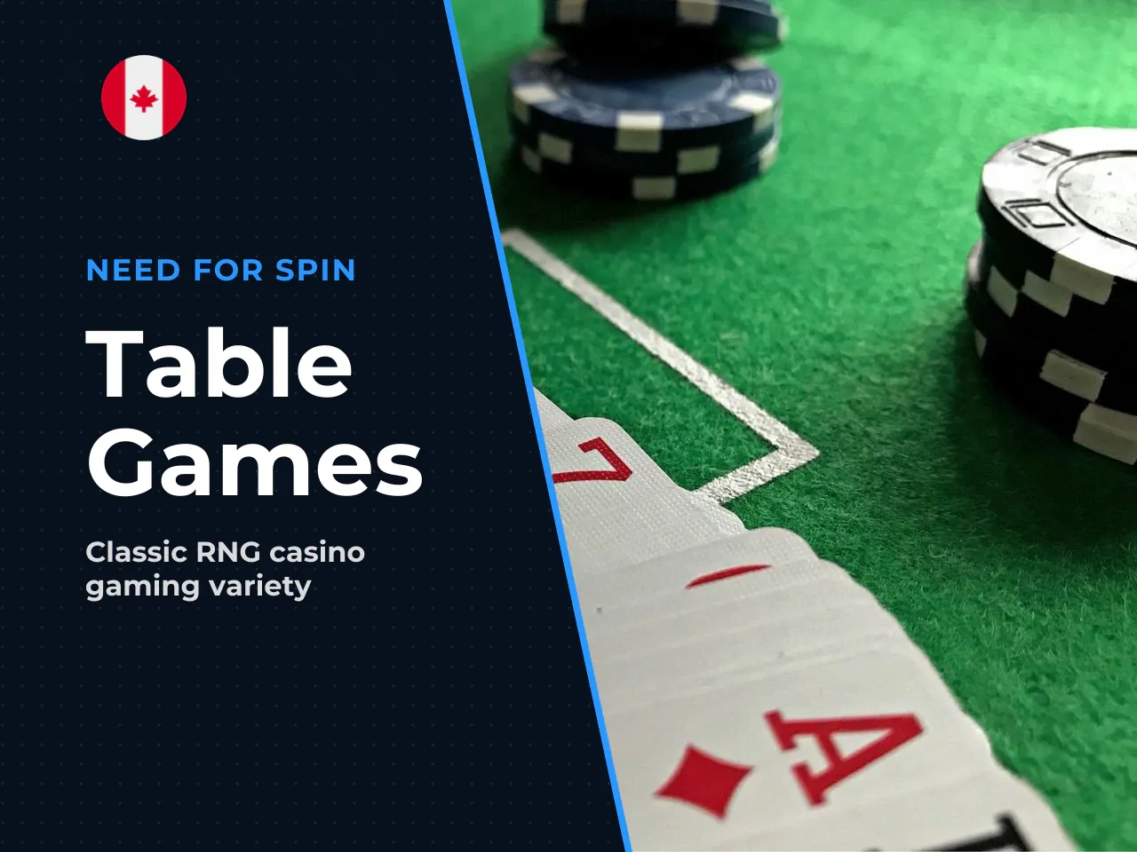 Table games and available variants. The