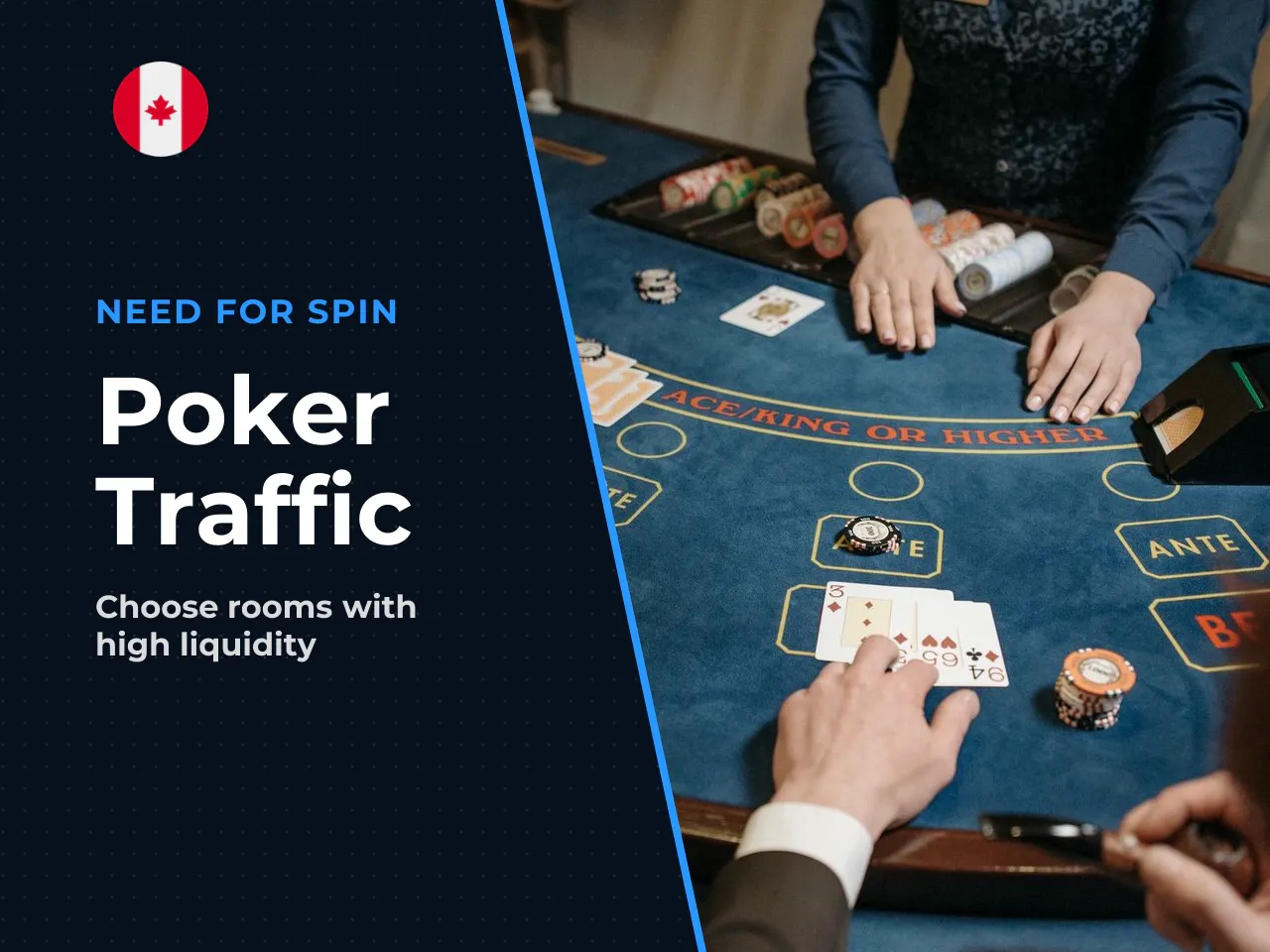 Games, player traffic and table selection